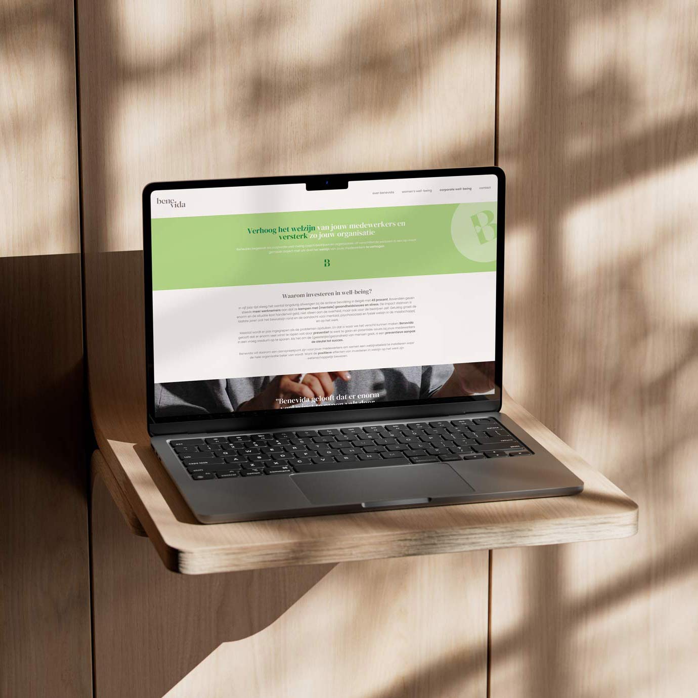 screenshot benevida webdesign