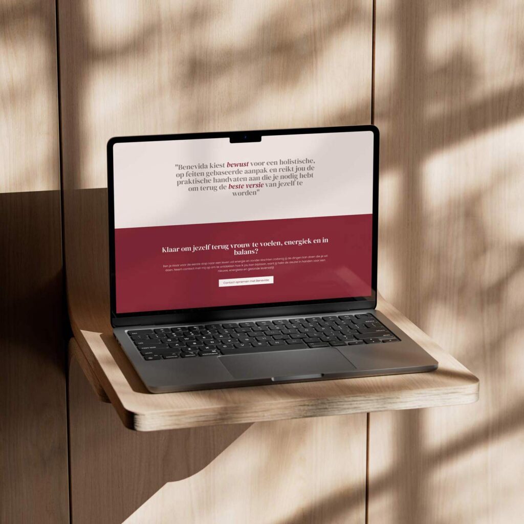 screenshot benevida webdesign